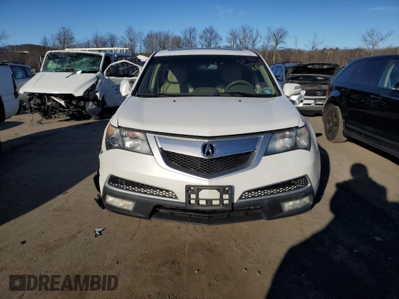 2012 Acura MDX Tech/Entertainment Pkg with VIN 2HNYD2H4XCH522624, listed as a Copart auction lot 88059225 with 244,282 mi miles and Salvage Title. Bid and sale history available at carsss.com. Image 5.