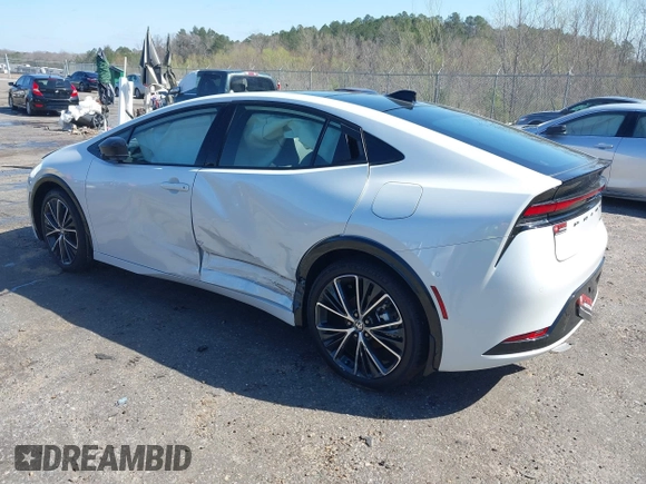 2024 Toyota Prius LE with VIN JTDACAAU6R3043434, listed as a IAAI auction lot 41757074 with 422 mi miles and . Bid and sale history available at DreamBid. Image 3.