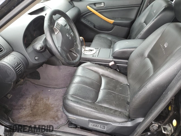 2004 Infiniti G35 w/Leather with VIN JNKCV51F54M704397, listed as a Copart auction lot 49492245 with Not Provided miles and Clean Title. Bid and sale history available at DreamBid. Image 7.