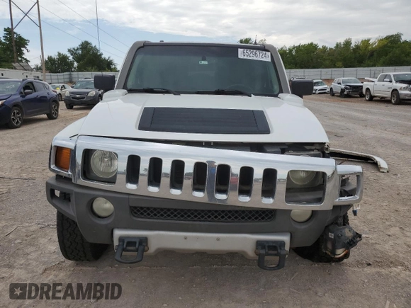 2008 Hummer H3 SUV with VIN 5GTEN13E988136735, listed as a Copart auction lot 65296724 with 216,108 mi miles and Salvage Title. Bid and sale history available at carsss.com. Image 5.