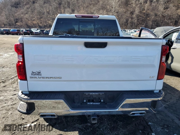 2024 Chevrolet Silverado 1500 LT with VIN 1GCUDDE83RZ159308, listed as a Copart auction lot 49765515 with 0 mi miles and Salvage Title. Bid and sale history available at carsss.com. Image 6.