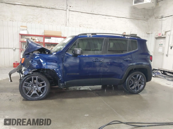 2021 Jeep Renegade Latitude with VIN ZACNJDBB8MPN35325, listed as a IAAI auction lot 42407352 with 41,306 mi miles and . Bid and sale history available at DreamBid. Image 15.