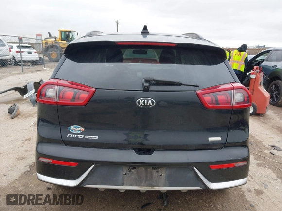 2017 Kia Niro Touring Launch Edition with VIN KNDCC3LC2H5078662, listed as a IAAI auction lot 41527692 with 100,269 mi miles. Bid and sale history available at carsss.com. Image 16.