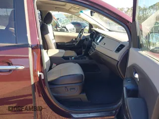 2015 Kia Sedona SX-L with VIN KNDME5C16F6039671, listed as a IAAI auction lot 41736237 with 113,035 mi miles and . Bid and sale history available at DreamBid. Image 5.