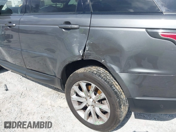 2016 Land Rover Range Rover Sport HSE with VIN SALWR2VF4GA556933, listed as a IAAI auction lot 41757697 with 50,558 mi miles and . Bid and sale history available at DreamBid. Image 6.