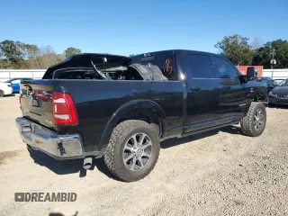 2023 Ram 2500 Longhorn with VIN 3C6UR5GL2PG617143, listed as a Copart auction lot 85703644 with 26,092 mi miles and Salvage Title. Bid and sale history available at carsss.com. Image 3.