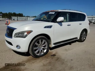 2013 Infiniti QX56 with VIN JN8AZ2NE4D9060802, listed as a Copart auction lot 77322804 with 195,130 mi miles and Clean Title. Bid and sale history available at carsss.com. Image 1.