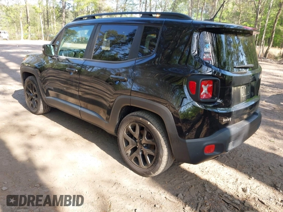 2017 Jeep Renegade Altitude with VIN ZACCJABBXHPG38552, listed as a IAAI auction lot 42061604 with 109,268 mi miles and . Bid and sale history available at DreamBid. Image 3.
