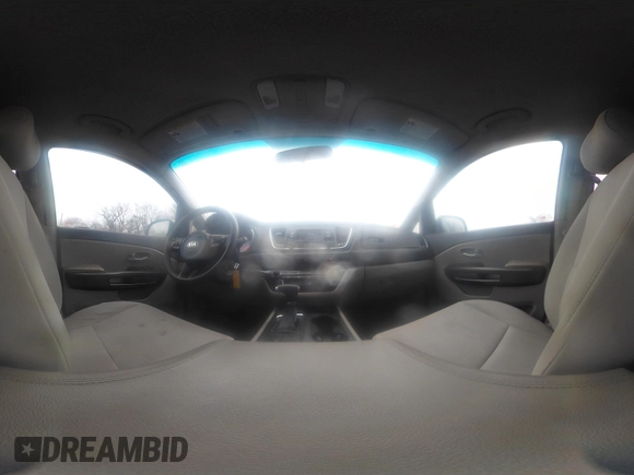 2017 Kia Sedona L with VIN KNDMA5C17H6271663, listed as a IAAI auction lot 41492437 with 338,875 mi miles. Bid and sale history available at carsss.com. Image 19.