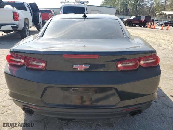 2020 Chevrolet Camaro 1LT with VIN 1G1FB1RS9L0117801, listed as a Copart auction lot 49117945 with 135,801 mi miles and Salvage Title. Bid and sale history available at carsss.com. Image 6.