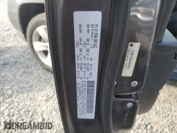 2016 Jeep Compass 75th Anniversary with VIN 1C4NJCBB4GD678224, listed as a Copart auction lot 42440875 with 167,050 mi miles and Salvage Title. Bid and sale history available at carsss.com. Image 13.