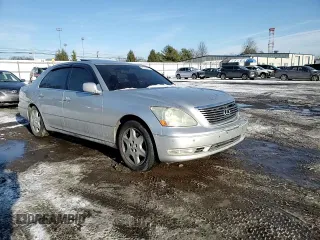 2004 Lexus LS 430 with VIN JTHBN36F240135489, listed as a Copart auction lot 41916125 with Not Provided miles and Salvage Title. Bid and sale history available at DreamBid. Image 10.
