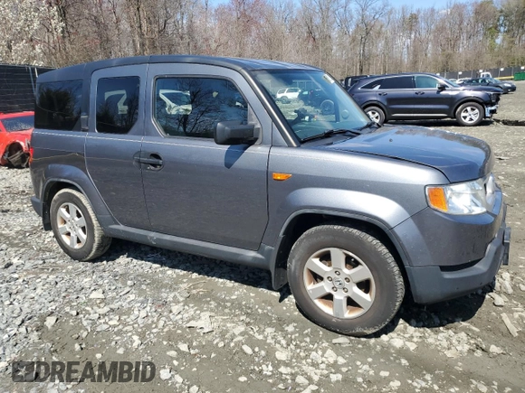 2010 Honda Element EX with VIN 5J6YH2H72AL005123, listed as a Copart auction lot 50206125 with 200,077 mi miles and Salvage Title. Bid and sale history available at DreamBid. Image 4.