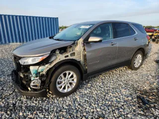 2018 Chevrolet Equinox LT with VIN 3GNAXJEV2JL110442, listed as a Copart auction lot 61738245 with 35,647 mi miles and Salvage title. Bid and sale history available at DreamBid. Image 1.