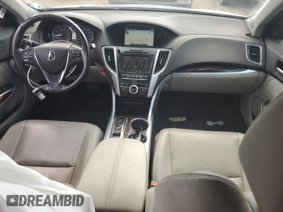 2016 Acura TLX Technology with VIN 19UUB2F56GA008801, listed as a Copart auction lot 61914884 with 109,129 mi miles and Salvage title. Bid and sale history available at DreamBid. Image 8.
