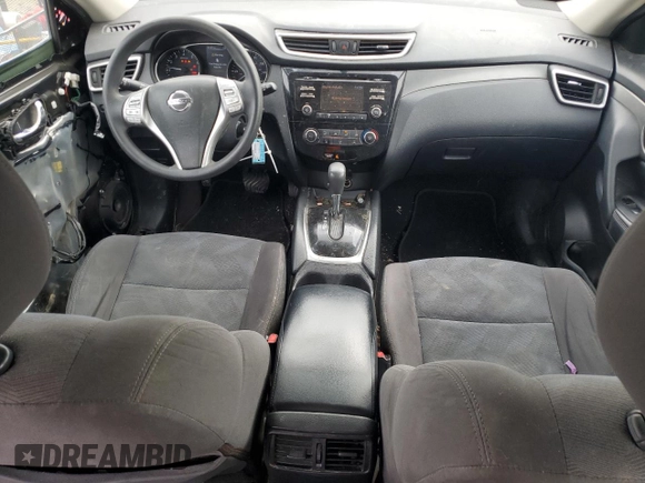 2016 Nissan Rogue S with VIN KNMAT2MT1GP683579, listed as a Copart auction lot 46114835 with 126,625 mi miles and Salvage Title. Bid and sale history available at carsss.com. Image 8.