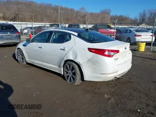 2012 Kia Optima SX with VIN 5XXGR4A67CG013295, listed as a IAAI auction lot 41678031 with 186,253 mi miles and . Bid and sale history available at carsss.com. Image 3.