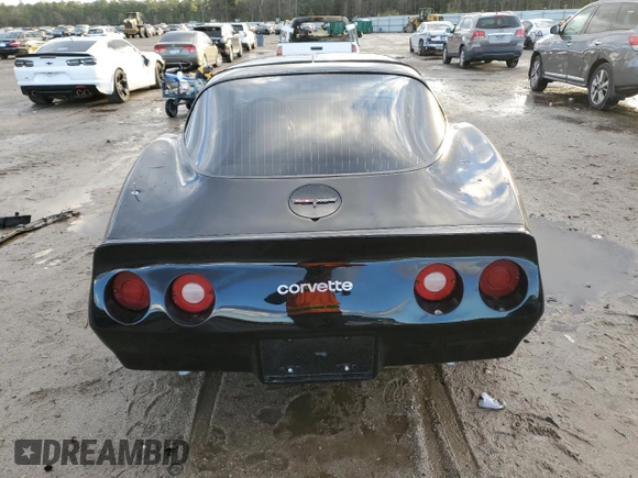 1981 Chevrolet Corvette with VIN 1G1AY8760B5101124, listed as a Copart auction lot 87115654 with 55,201 mi miles and Clean Title. Bid and sale history available at carsss.com. Image 6.
