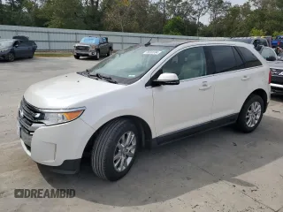 2014 Ford Edge Limited with VIN 2FMDK3K98EBB34765, listed as a Copart auction lot 75333184 with 91,909 mi miles and Salvage Title. Bid and sale history available at carsss.com. Image 1.