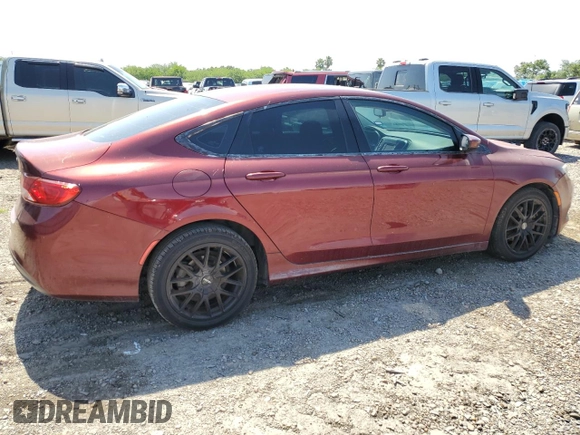 2015 Chrysler 200 Limited z VIN 1C3CCCAB1FN672445, wystawiony jako Copart lot #56657675 z przebiegiem 188 466 mil mil oraz Szkoda całkowita • Salvage title. Historia ofert i sprzedaży dostępna na DreamBid. Obrazek 3.
