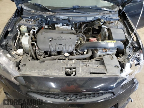 2016 Mitsubishi Lancer SE with VIN JA32V2FW2GU005168, listed as a Copart auction lot 74809854 with 82,466 mi miles and Non Repairable. Bid and sale history available at DreamBid. Image 11.