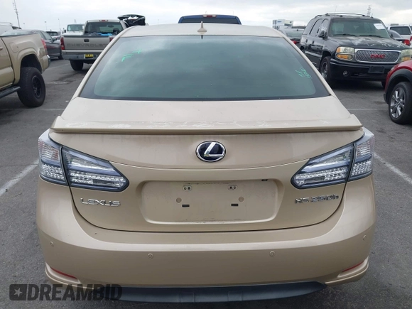 2010 Lexus HS 250h z VIN JTHBB1BA5A2001390, wystawiony jako IAAI lot #41461395 z przebiegiem 140 654 mil mil oraz . Historia ofert i sprzedaży dostępna na DreamBid. Obrazek 17.