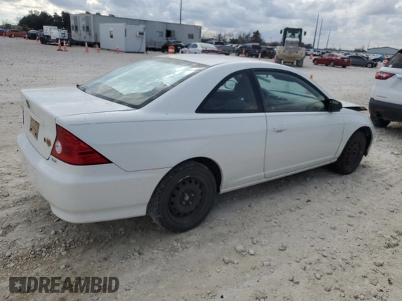 2004 Honda Civic LX with VIN 1HGEM22564L064614, listed as a Copart auction lot 83205744 with 274,448 mi miles and Salvage Title. Bid and sale history available at carsss.com. Image 3.
