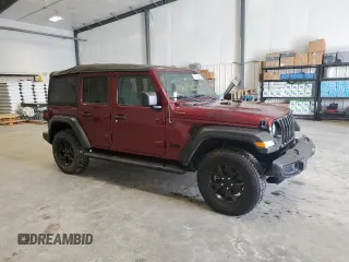 2021 Jeep Wrangler Unlimited Willys with VIN 1C4HJXDGXMW621782, listed as a Copart auction lot 49469275 with 60,388 mi miles and Clean title. Bid and sale history available at DreamBid. Image 4.