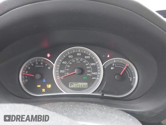2011 Subaru Impreza Premium with VIN JF1GE6B69BH516260, listed as a IAAI auction lot 42309274 with 125,688 mi miles and . Bid and sale history available at DreamBid. Image 7.