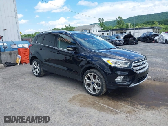 2019 Ford Escape Titanium с VIN 1FMCU9J95KUA09190, выставлен на аукционе IAAI как лот 42539445 с пробегом 61 027 миль миль и . История ставок и продаж доступна на DreamBid. Изображение 1.