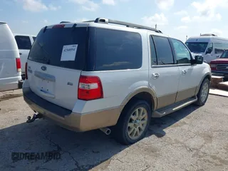 2011 Ford Expedition XLT with VIN 1FMJU1H55BEF13437, listed as a IAAI auction lot 42368594 with 177,150 mi miles and . Bid and sale history available at DreamBid. Image 4.
