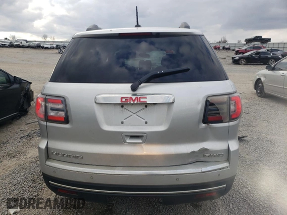 2016 GMC Acadia SLE with VIN 1GKKVNED3GJ137400, listed as a Copart auction lot 88494995 with 192,592 mi miles and Salvage title. Bid and sale history available at DreamBid. Image 6.