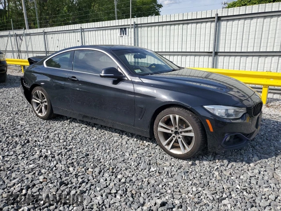 2016 BMW 4 Series 428i xDrive with VIN WBA3N9C54GK250508, listed as a Copart auction lot 58236065 with 98,505 mi miles and Salvage title. Bid and sale history available at DreamBid. Image 4.