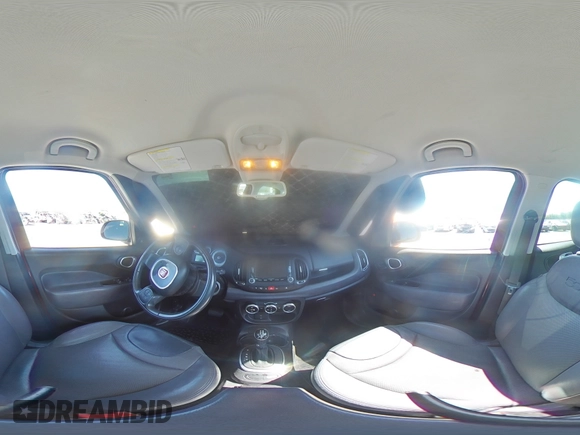 2015 FIAT 500L Lounge with VIN ZFBCFACHXFZ032724, listed as a Copart auction lot 69975824 with 85,663 mi miles and Salvage Title. Bid and sale history available at carsss.com. Image 12.