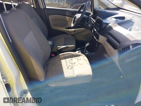 2020 Ford EcoSport S with VIN MAJ3S2FE7LC369923, listed as a IAAI auction lot 41575239 with 74,004 mi miles. Bid and sale history available at carsss.com. Image 5.