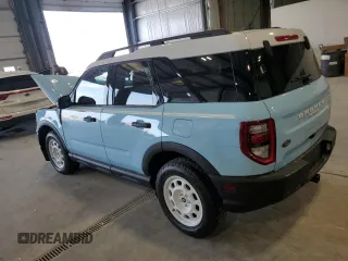 2024 Ford Bronco Sport Heritage с VIN 3FMCR9G69RRE94031, выставлен на аукционе Copart как лот 53973825 с пробегом 8 628 миль миль и Списание • Salvage title. История ставок и продаж доступна на DreamBid. Изображение 2.