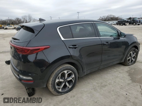 2020 Kia Sportage LX with VIN KNDPM3AC6L7793314, listed as a Copart auction lot 45970655 with 46,619 mi miles and Clean Title. Bid and sale history available at DreamBid. Image 3.