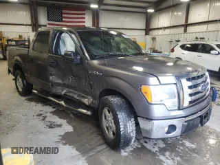 2011 Ford F-150 XL with VIN 1FTFW1CF3BFA90954, listed as a Copart auction lot 60242655 with 195,584 mi miles and Salvage title. Bid and sale history available at DreamBid. Image 4.