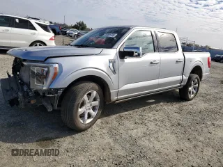 2023 Ford F-150 XL with VIN 1FTEW1C85PFA61430, listed as a Copart auction lot 45052125 with 0 mi miles and Salvage Title. Bid and sale history available at carsss.com. Image 1.