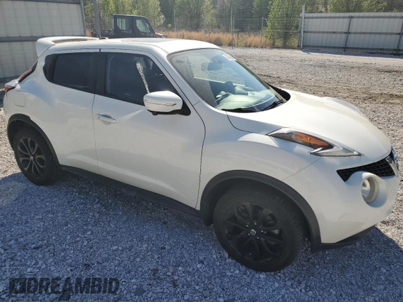 2017 Nissan Juke SL with VIN JN8AF5MR9HT701272, listed as a Copart auction lot 50720005 with 117,399 mi miles and Salvage Title. Bid and sale history available at DreamBid. Image 4.