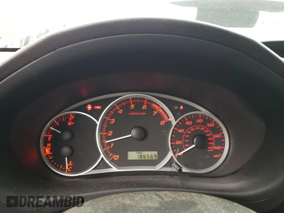 2011 Subaru WRX WRX Limited z VIN JF1GV7F66BG507831, wystawiony jako Copart lot #58355825 z przebiegiem 186 569 mil mil oraz Szkoda całkowita • Salvage title. Historia ofert i sprzedaży dostępna na DreamBid. Obrazek 9.