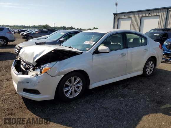 2012 Subaru Legacy 2.5i with VIN 4S3BMBA68C3019541, listed as a Copart auction lot 63259935 with 114,592 mi miles and Salvage title. Bid and sale history available at DreamBid. Image 1.