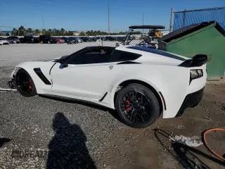 2017 Chevrolet Corvette Z06 2LZ with VIN 1G1YS2D62H5600243, listed as a Copart auction lot 81422994 with 8,786 mi miles and Non Repairable. Bid and sale history available at carsss.com. Image 2.