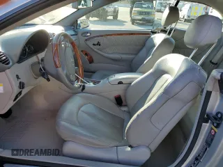 2005 Mercedes-Benz CLK 500 with VIN WDBTK75G55T041461, listed as a Copart auction lot 49849125 with 115,280 mi miles and Salvage title. Bid and sale history available at DreamBid. Image 7.
