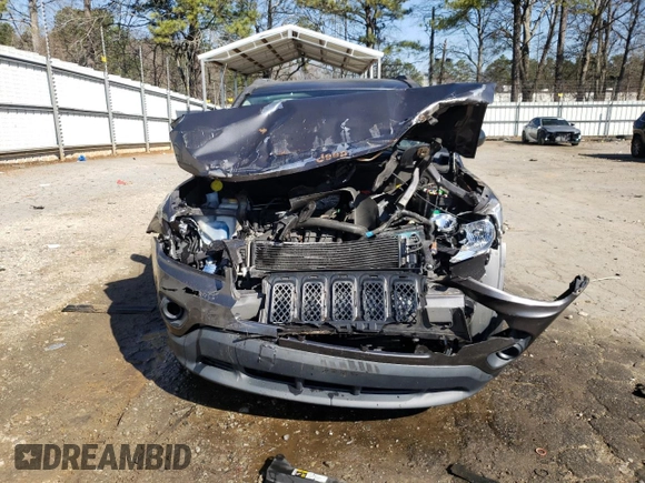2016 Jeep Compass 75th Anniversary with VIN 1C4NJCBB2GD716954, listed as a Copart auction lot 48696415 with 0 mi miles and Salvage Title. Bid and sale history available at carsss.com. Image 5.