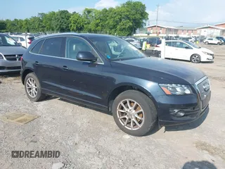 2012 Audi Q5 Premium Plus with VIN WA1LFAFP5CA096254, listed as a IAAI auction lot 42751794 with 142,631 mi miles and . Bid and sale history available at DreamBid. Image 1.