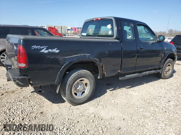 2003 Ford F-150 XL with VIN 1FTRX18W33NA64882, listed as a Copart auction lot 53251685 with 248,981 mi miles and Salvage Title. Bid and sale history available at carsss.com. Image 3.