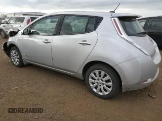 2016 Nissan LEAF S with VIN 1N4BZ0CP6GC313575, listed as a Copart auction lot 58181543 with 0 mi miles. Bid and sale history available at carsss.com. Image 2.