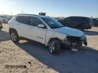 2019 Jeep Compass Altitude z VIN 3C4NJCBB0KT652173, wystawiony jako Copart lot #47865765 z przebiegiem Nie podano mil oraz Szkoda całkowita • Salvage title. Historia ofert i sprzedaży dostępna na DreamBid. Obrazek 4.