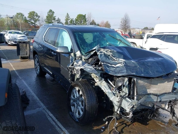2019 Chevrolet Traverse Premier with VIN 1GNEVKKW3KJ200976, listed as a IAAI auction lot 41793452 with 68,300 mi miles. Bid and sale history available at carsss.com. Image 1.